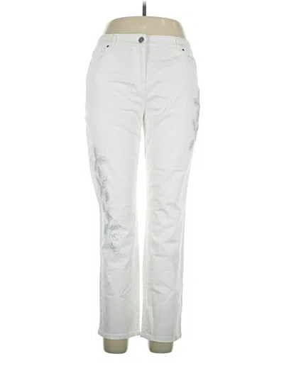 Pre-owned Chico's Casual Pants In Silver