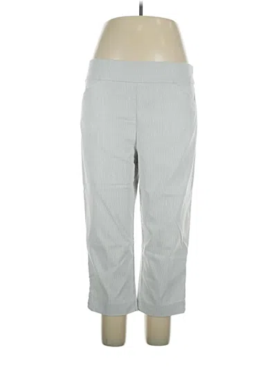 Pre-owned Chico's Casual Pants In Silver