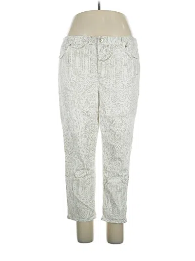 Pre-owned Chico's Casual Pants In Silver