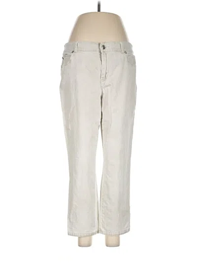 Pre-owned Chico's Casual Pants In Silver