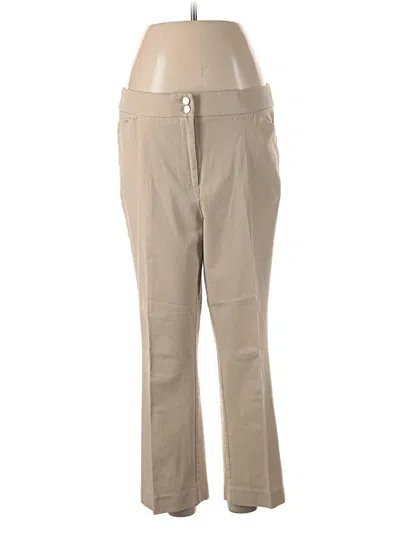 Pre-owned Chico's Casual Pants In Tan