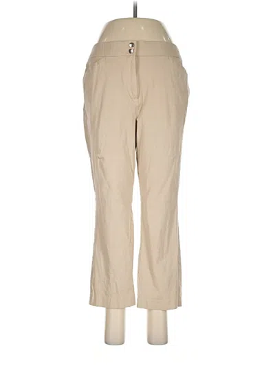 Pre-owned Chico's Casual Pants In Tan
