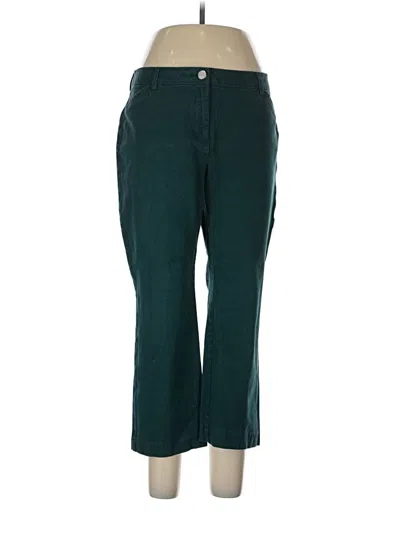 Pre-owned Chico's Casual Pants In Teal