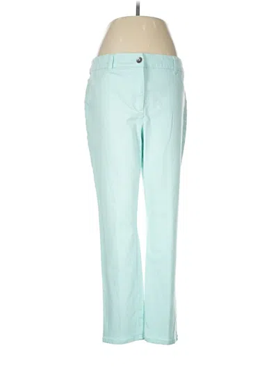 Pre-owned Chico's Casual Pants In Teal