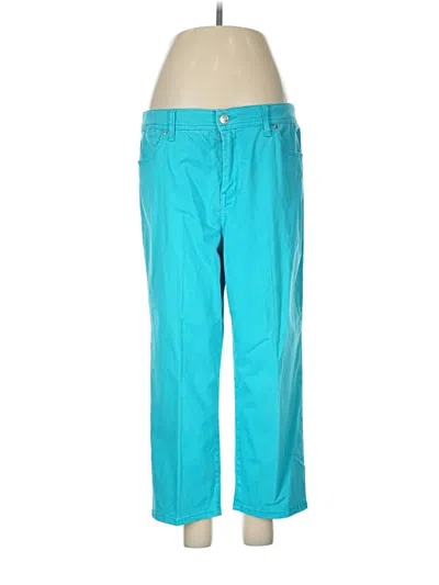 Pre-owned Chico's Casual Pants In Teal