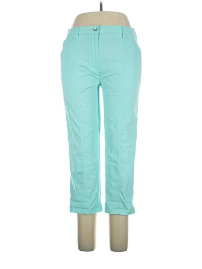 Pre-owned Chico's Casual Pants In Teal