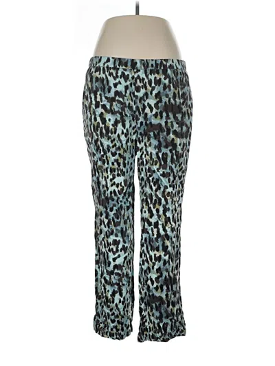 Pre-owned Chico's Casual Pants In Teal