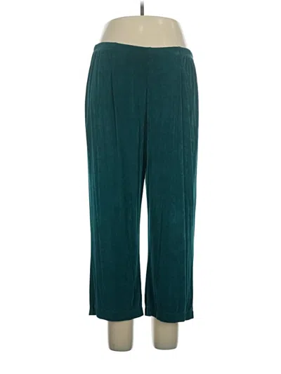 Pre-owned Chico's Casual Pants In Teal