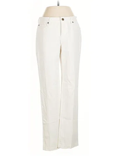 Pre-owned Chico's Casual Pants In White