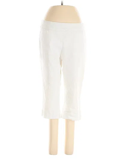 Pre-owned Chico's Casual Pants In White