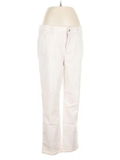 Pre-owned Chico's Casual Pants In White