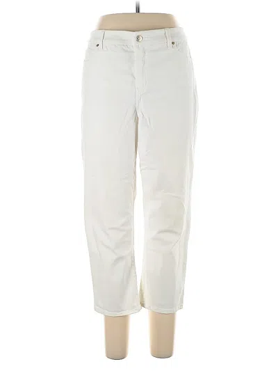 Pre-owned Chico's Casual Pants In White