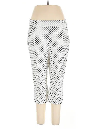 Pre-owned Chico's Casual Pants In White