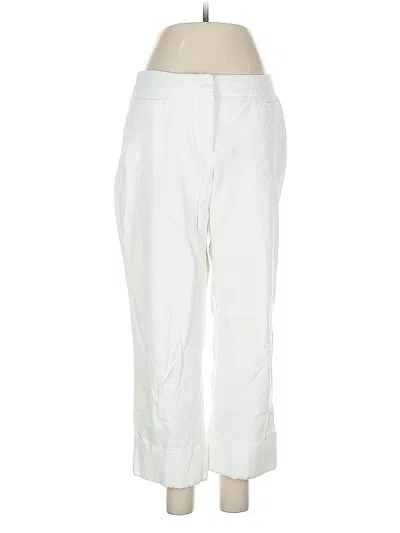 Pre-owned Chico's Casual Pants In White
