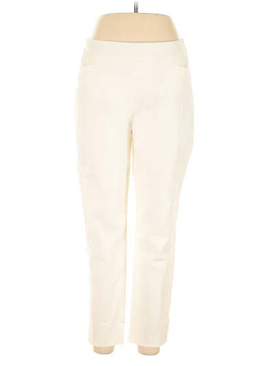 Pre-owned Chico's Casual Pants In White