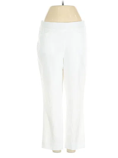 Pre-owned Chico's Casual Pants In White