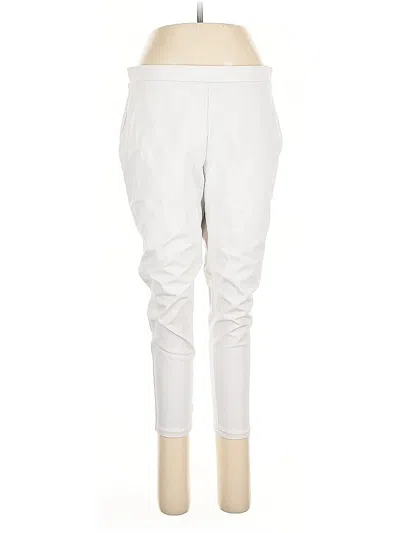 Pre-owned Chico's Casual Pants In White