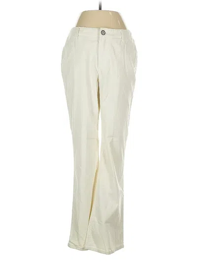Pre-owned Chico's Casual Pants In White