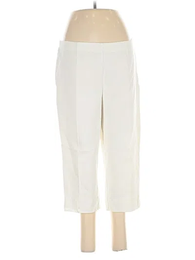 Pre-owned Chico's Casual Pants In White