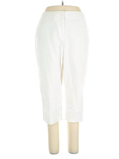 Pre-owned Chico's Casual Pants In White