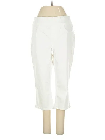 Pre-owned Chico's Casual Pants In White