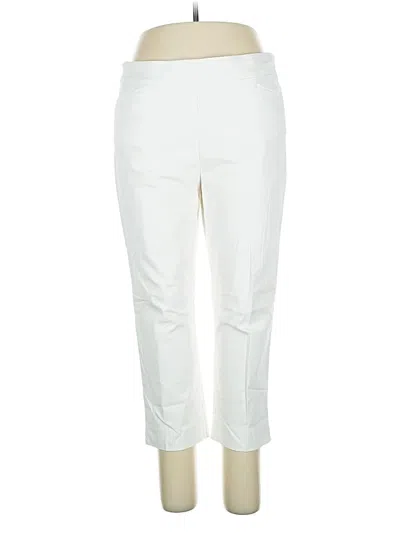 Pre-owned Chico's Casual Pants In White