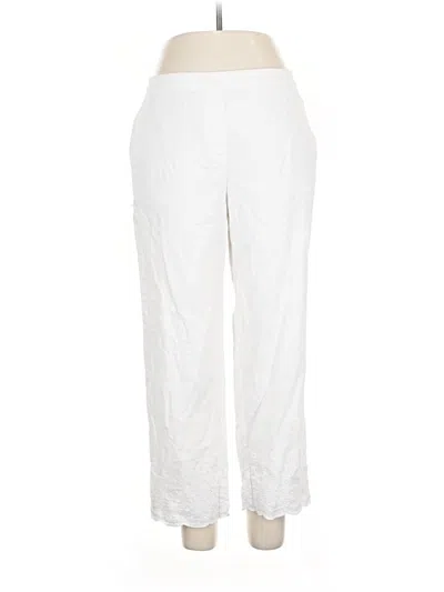 Pre-owned Chico's Casual Pants In White