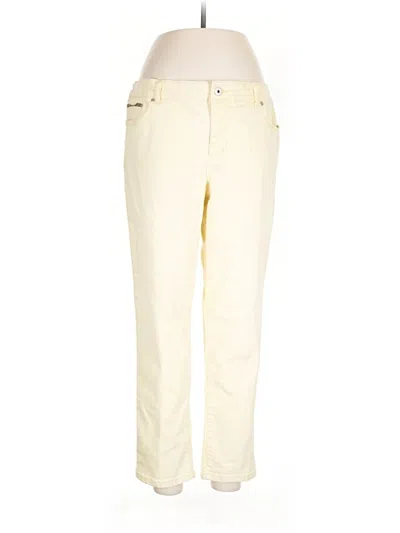 Pre-owned Chico's Casual Pants In White