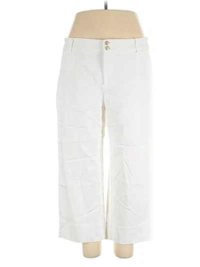 Pre-owned Chico's Casual Pants In White