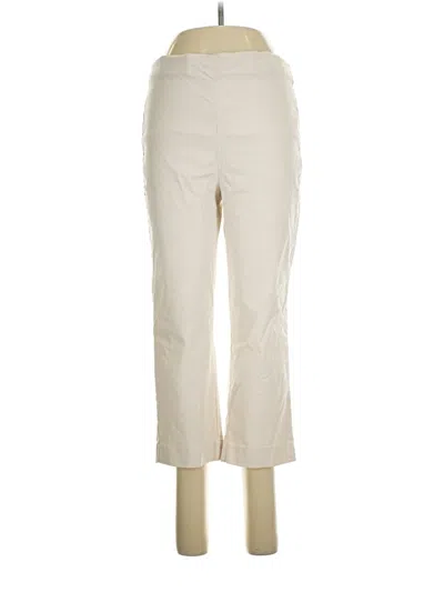 Pre-owned Chico's Casual Pants In White