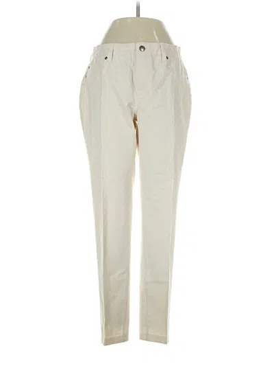 Pre-owned Chico's Casual Pants In White