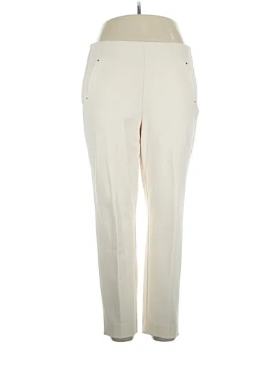 Pre-owned Chico's Casual Pants In White