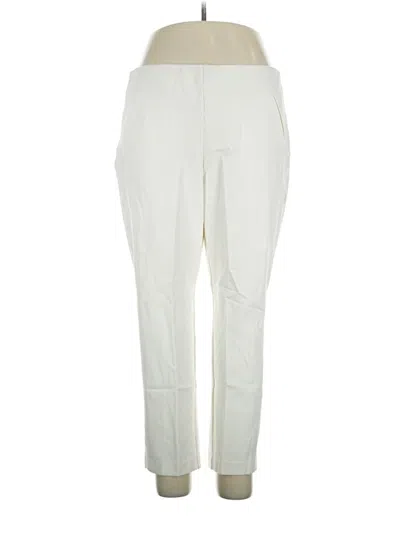 Pre-owned Chico's Casual Pants In White