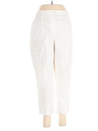 Pre-owned Chico's Casual Pants In White