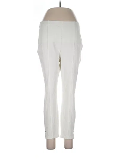 Pre-owned Chico's Casual Pants In White