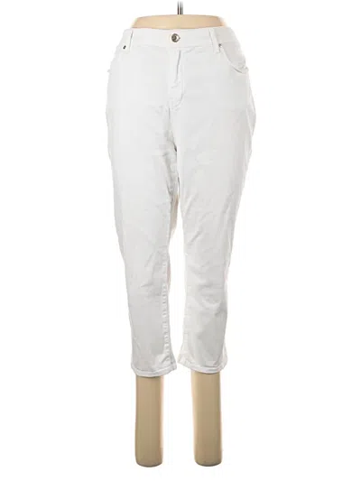Pre-owned Chico's Casual Pants In White