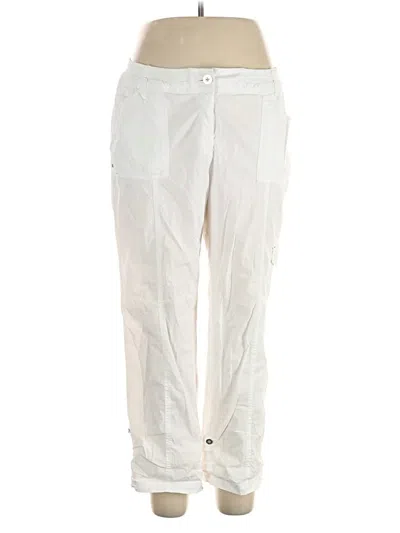 Pre-owned Chico's Casual Pants In White