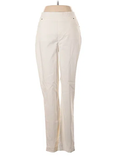 Pre-owned Chico's Casual Pants In White