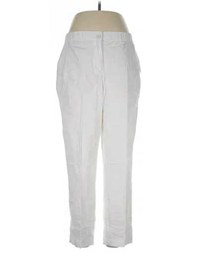 Pre-owned Chico's Casual Pants In White