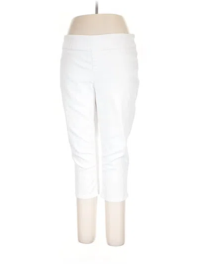 Pre-owned Chico's Casual Pants In White