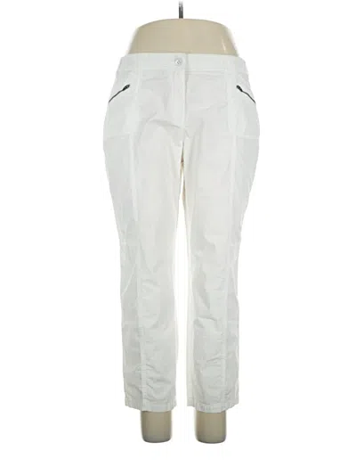 Pre-owned Chico's Casual Pants In White