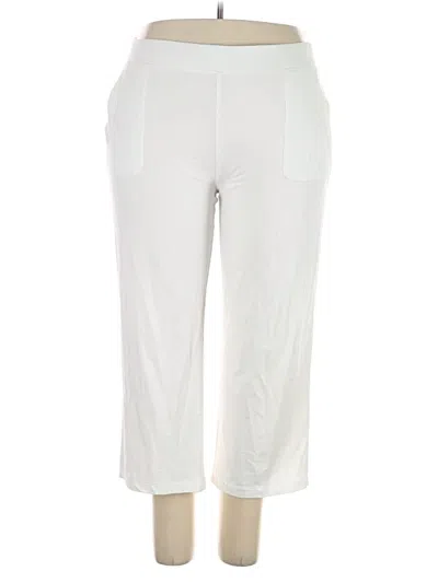 Pre-owned Chico's Casual Pants In White