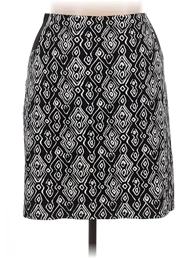 Pre-owned Chico's Casual Skirt In Black