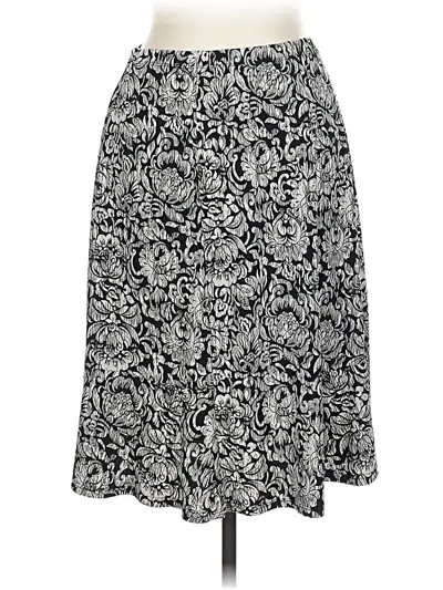 Pre-owned Chico's Casual Skirt In Black