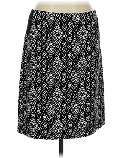 Pre-owned Chico's Casual Skirt In Black