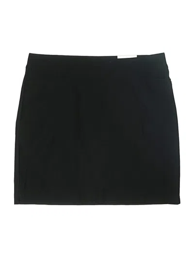 Pre-owned Chico's Casual Skirt In Black