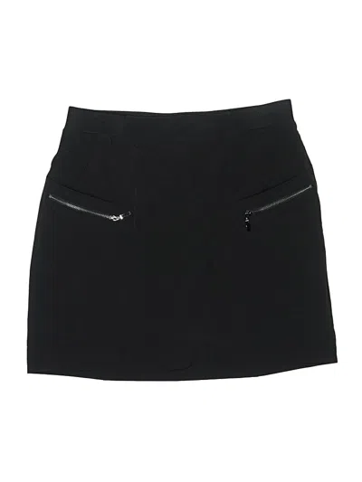 Pre-owned Chico's Casual Skirt In Black