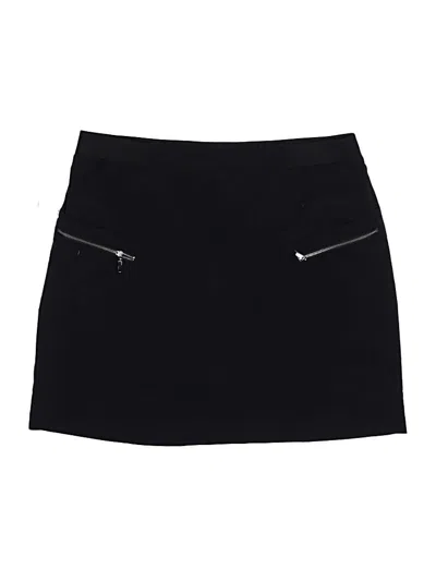 Pre-owned Chico's Casual Skirt In Black