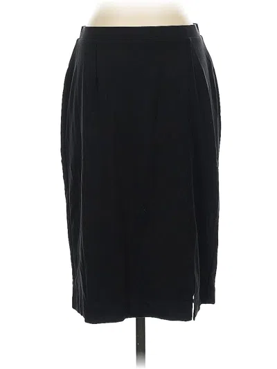 Pre-owned Chico's Casual Skirt In Black