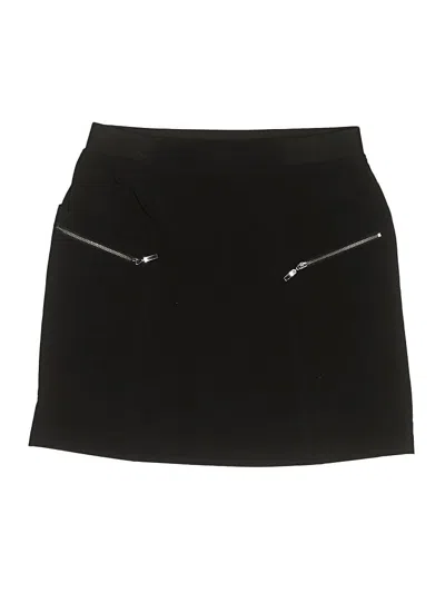 Pre-owned Chico's Casual Skirt In Black